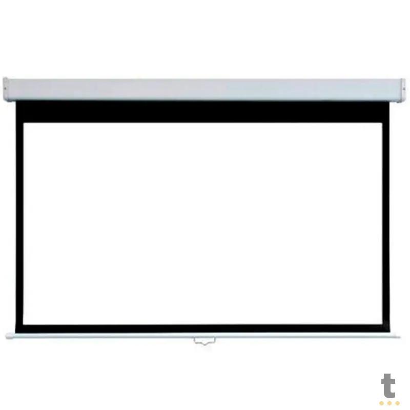 Tela De Projecao Retratil 92 Pols Sumay Trcs92 16:9un (2.03 X 1.14m) Truedata